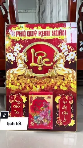 Mua lịch đẹp từ bây giờ nhe mọi người, đang có rất nhiều mẫu mã đẹp #tet2026 #lichtet #lichtet2026 #lichtrangguong #maihuyenanh 