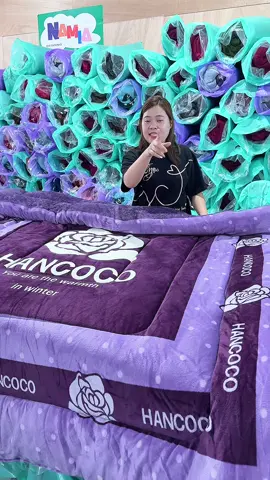 Chăn hancoco lông thỏ đại hàn Namia #chanhancoco #chancocolongtho #chanlongtho #chanlongthocaocap #chanlongthohancoco 