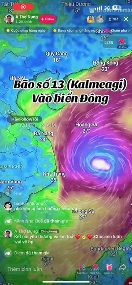 Bão số 13 bà con miền trung nên  chuẩn bị chóng bão