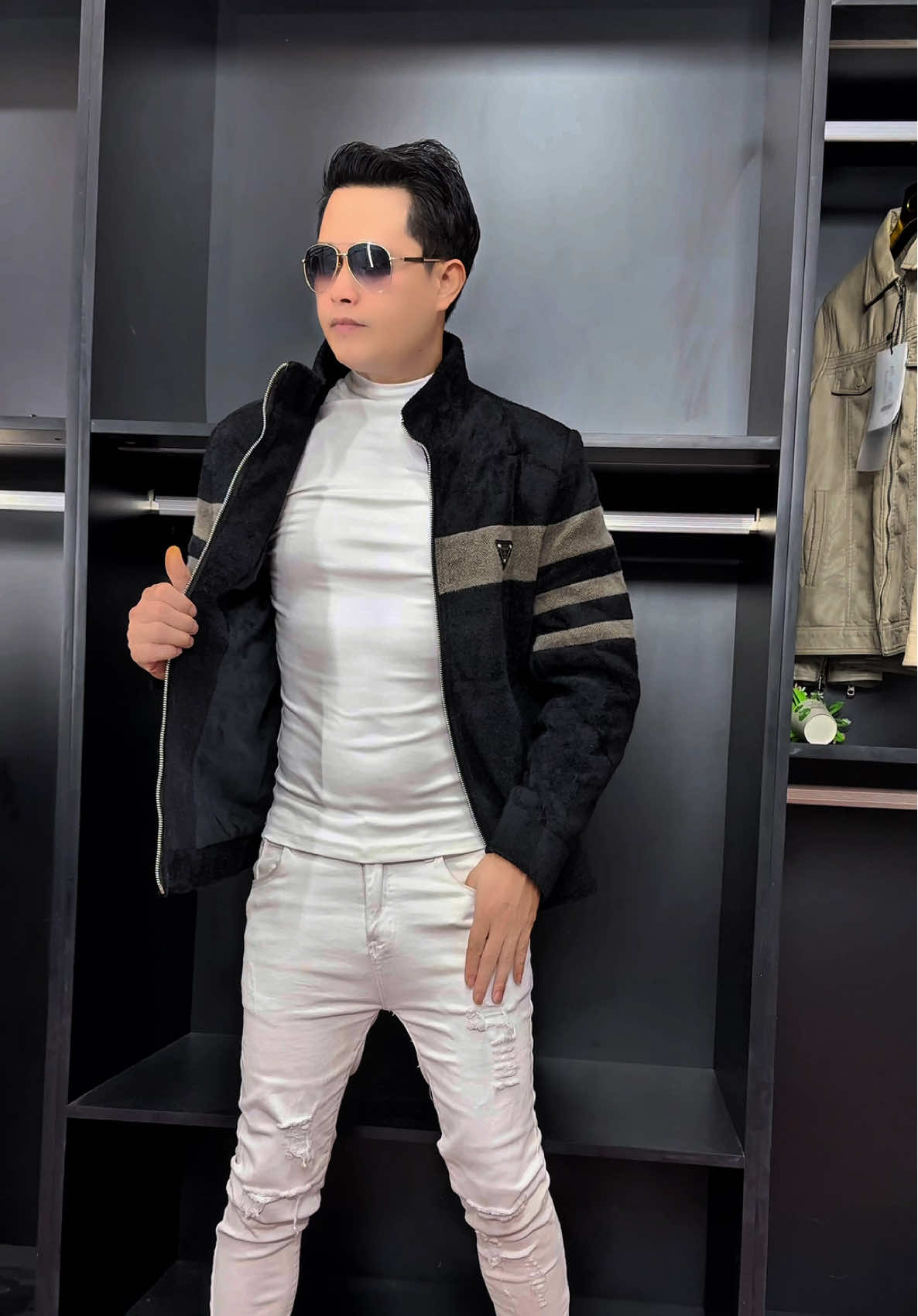 Lạnh này anh em chốt quả dạ lót lông này thì ấp phải biết #aokhoac 