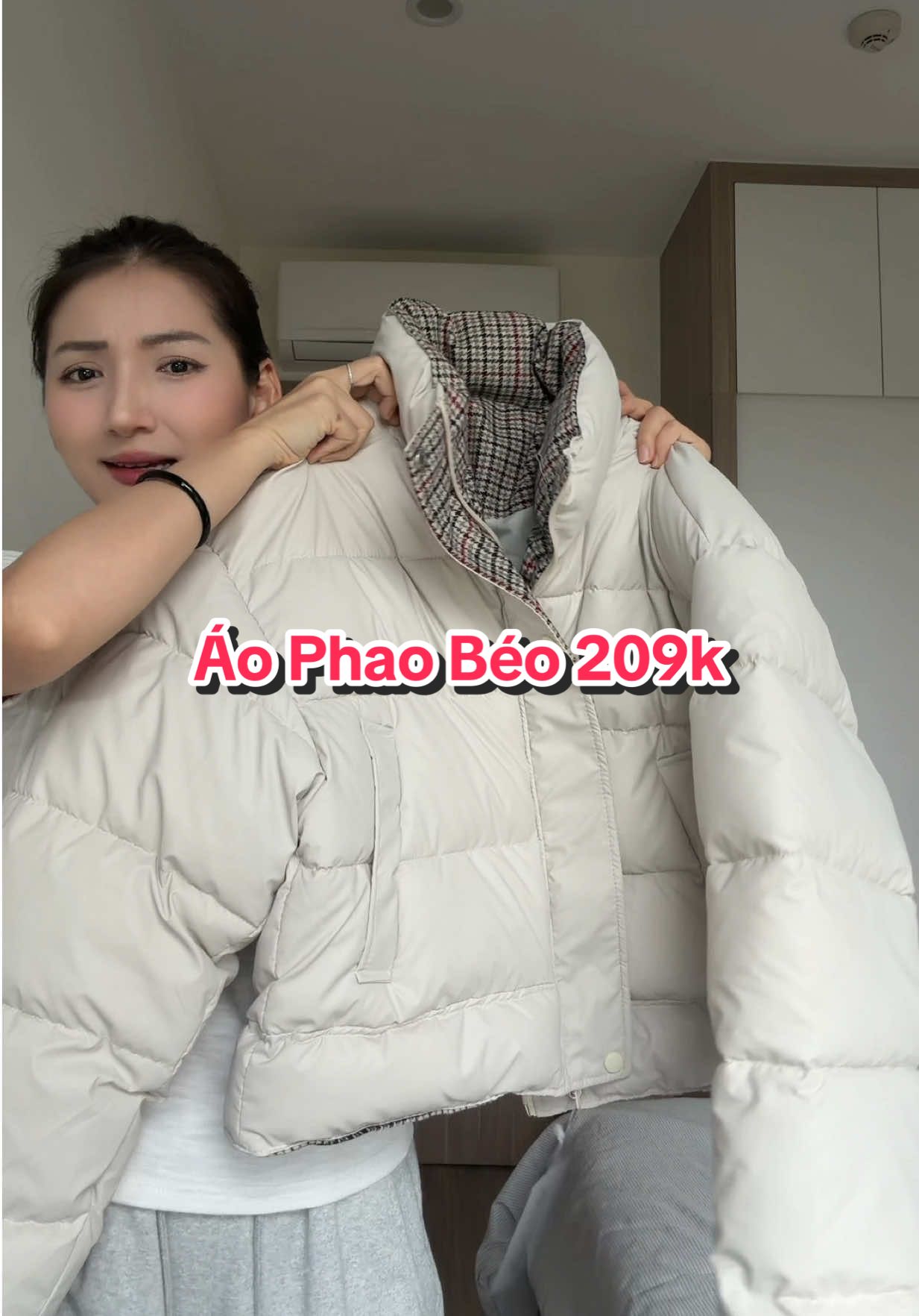 Áo phao hàn xẻng #review #xuhuong #viral #aophaobeo #aophaonu 