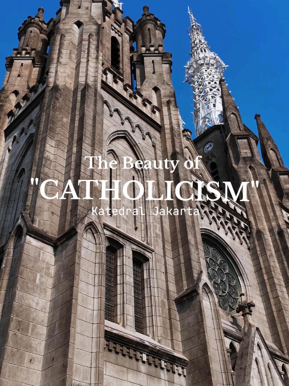 The Beauty of Catholicism ✝️❣️ 📍 The Church of Our Lady of the Assumption Jl. Katedral No.7B, Ps. Baru, Kecamatan Sawah Besar, Kota Jakarta Pusat #katolik #katolikindonesia  #fypkatolik  #katedral #katolikagamaku 