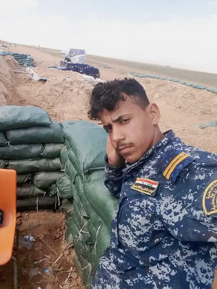 الشهيد اخي رضوان الغزالي #النجف #المشخاب #شهداء #لاتحاديه @وسام العراقي النجفي 