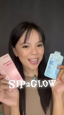 Drink your way to gorgeous. Sip2Glow's ultimate duo: Collagen + Brightening power. ✨ @Sip2Glow 