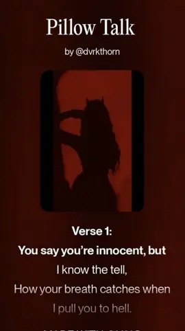 whispers in the dark, secrets between two souls. this is pillow talk. 🌙 #DVRKTHORN #PillowTalk #fypppppppppppppp  #fyp  #darkromance 