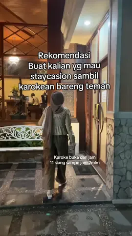 #CapCut buat kalian yang mau staycasion santai dan bisa karokean ,boking tinggal klik lokasi yg di video ya (lokasi Tanjung Pandan)#hotelbelitung #karokean #greentropical #penginapanmurah 
