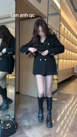 Áo dạ xinh xám ạ #xuhuong 