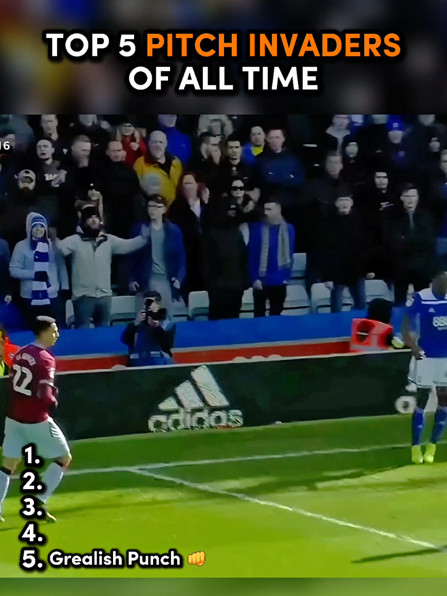 Top 5 Pitch INVADERS of all time #football #pitchinvader #fyp 