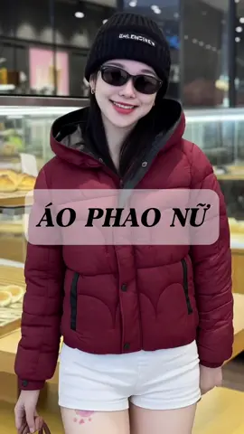 áo phao nữ lót lông . viền tay trẻ trung #aophao #aophaolotlong #aoam #aophaonu 
