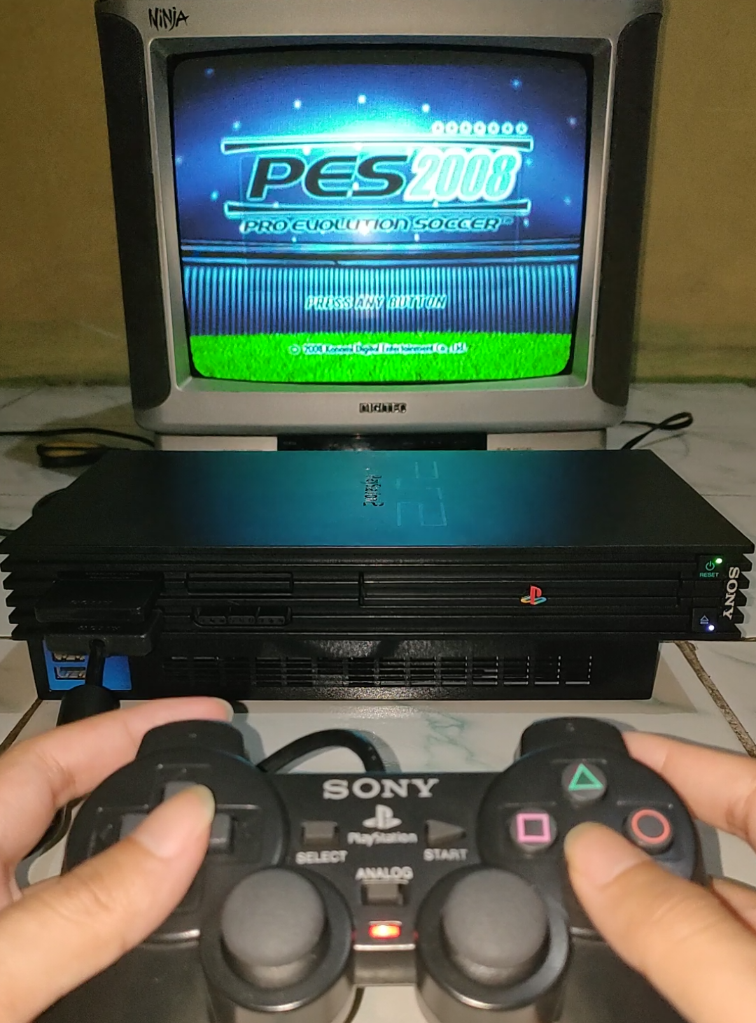PES 2008 #videogames #ps2 #nostagia #pes2008 #pes 