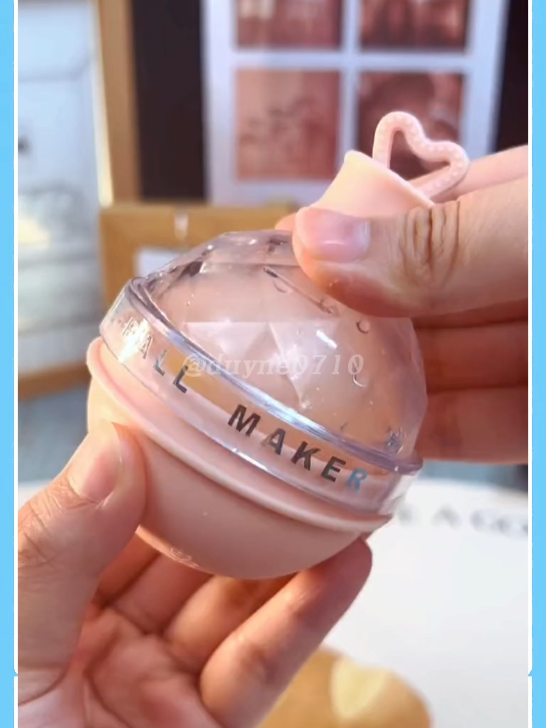 🥤 Khuôn làm đá viên tròn silicon giúp đồ uống mát lâu, tan chậm, có thể rót thêm nước nhiều lần. #khuonlamdasilicon #duyne0710 #giadungtienich #giadungthongminh #xuhuong #viral