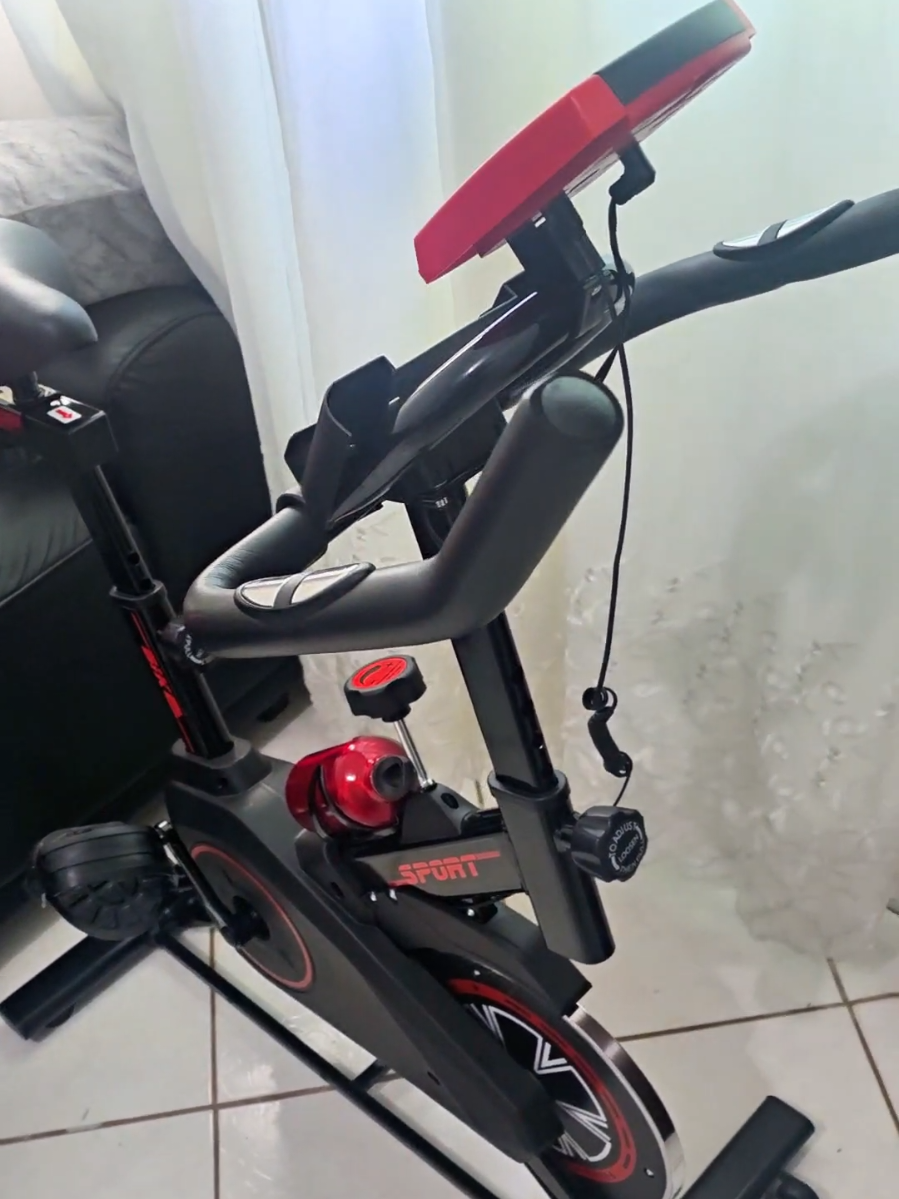 Bike spinning ergométrica para treino em casa 🏋️‍♀️  #bike #spinning #bicicletaergometrica #Fitness #tiktokshop 