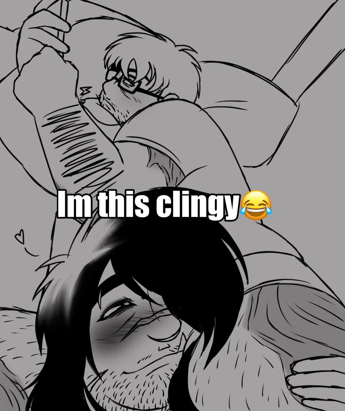 I wish this was canon to their lore#mischaqueen #eltingville #eltingvilleclub #welcometoeltingville #evandorkin #billdickey #eltingvilleoc #originalcharacter #oc #oc #digitalart #ibispaint 