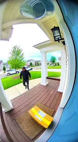 Package Piracy Gone Wrong #RingDoorbell #PackageThiefFail #PaintExplosion #FunnyFails #caughtoncamera