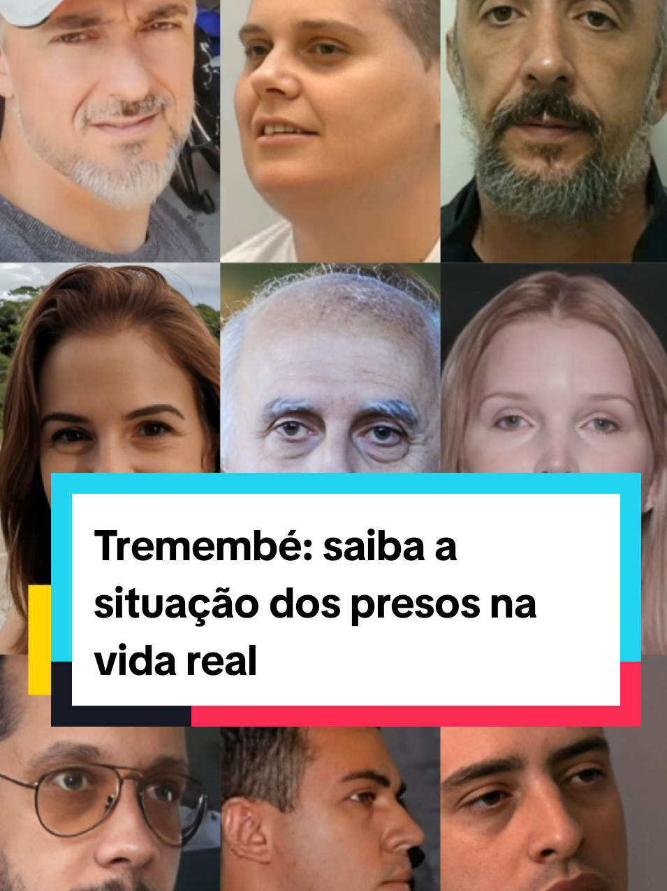 saiba como estão alguns dos presos retratados na série Tremembé na vida real #presos #series #noticias  #tremembé 