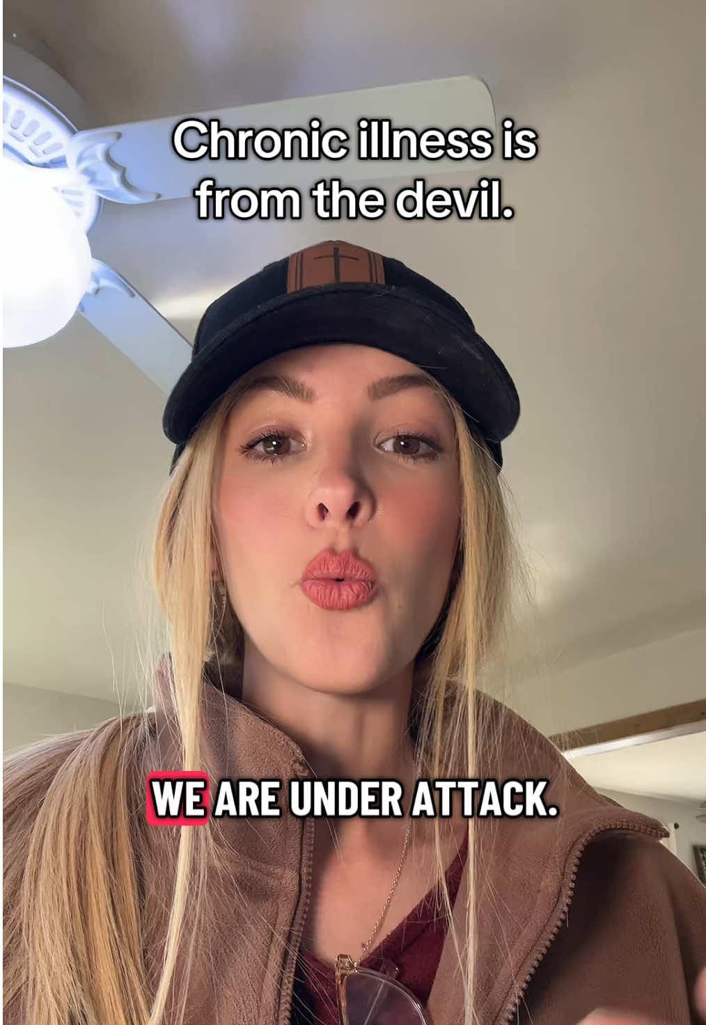 Nice try Satan. We see your tricks…. And God is STILL winning… what Satan meant for evil, God uses for good. We are more awake than ever to the spiritual battle that we are in, and chronic illness WILL NOT take us out… once you know what you’re up against….. you can start to rise. God is on your side, and he will NOT let you down if you call out to Him. I believe that. #chronicillness #corruption #christiantok #jesusisking #HealingJourney