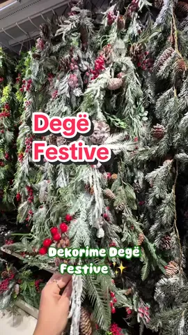 Dege të ndryshme për ambiente sa më festive ✨🌲❤️ #perty #festive #daytodaytiktok #daytoday #shqip 