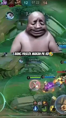 lagi makan jajan, dikira makan pil KB sama penontonpenonton🤣🤣 #bangpascol #topglobalmiya #MLBB9TH #MLBB #fyp 