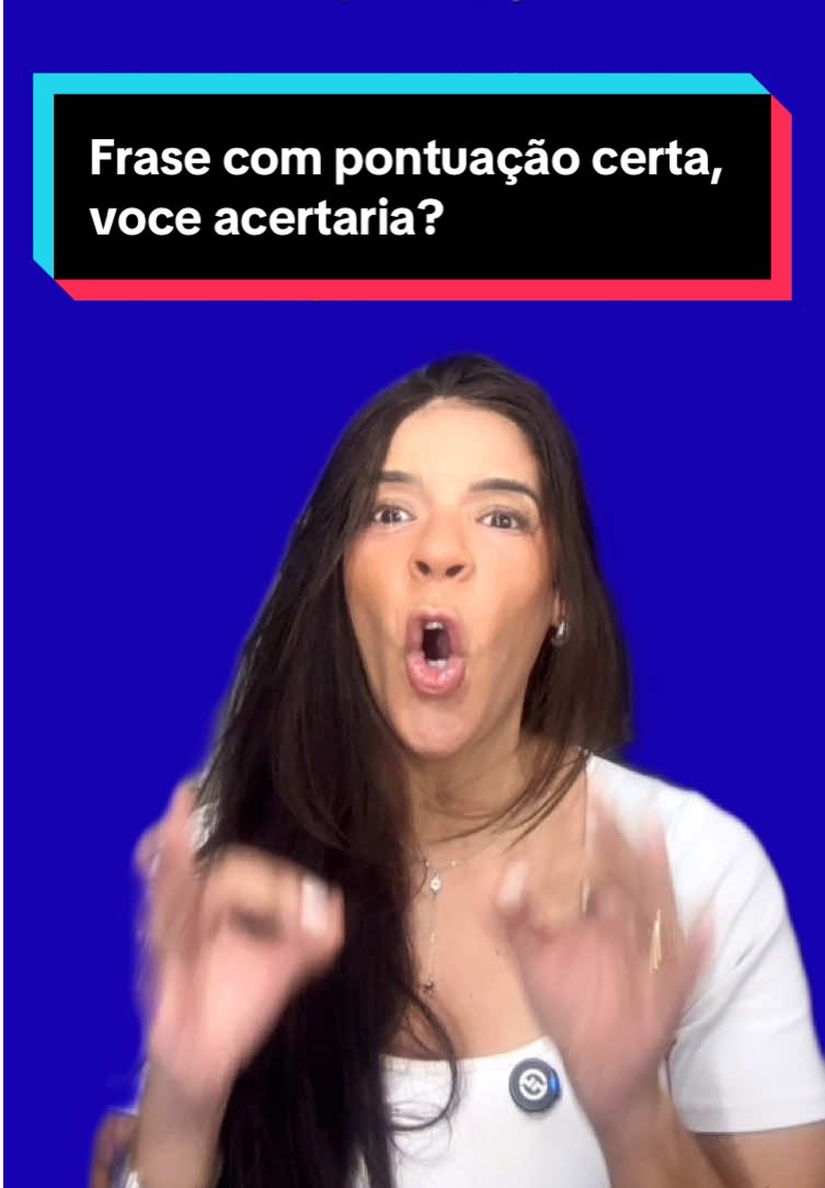 🧐 Você sabe identificar qual frase tem a pontuação certa? A pontuação muda totalmente o sentido da frase! Nesse vídeo, vamos analisar exemplos típicos de provas de concurso e entender como usar vírgulas, pontos e travessões corretamente. Domine esse tema e ganhe pontos preciosos na redação e nas questões de gramática! #pontuação #portuguêsparaconcursos #concursospúblicos 