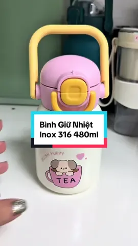 Bình Giữ Nhiệt Baby Inox 316 480ml #donhabep #dodungnhabep #elmich #binhgiunhiet #binhgiunhietinox316 
