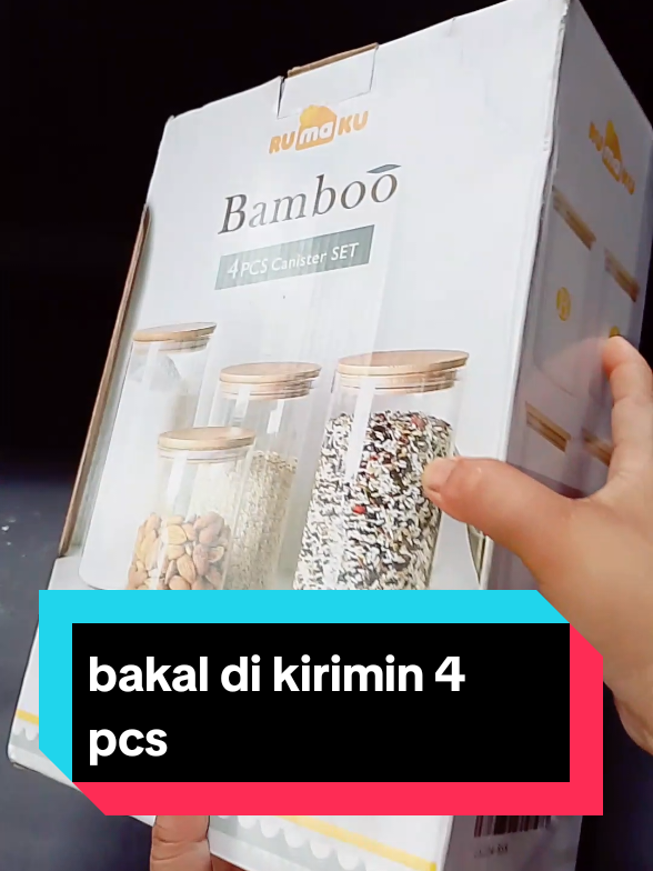rekomendasi toples estetik menggunakan tutup bambu#toples #toplestutupbambu #topleslebaran #bismillahfyp 
