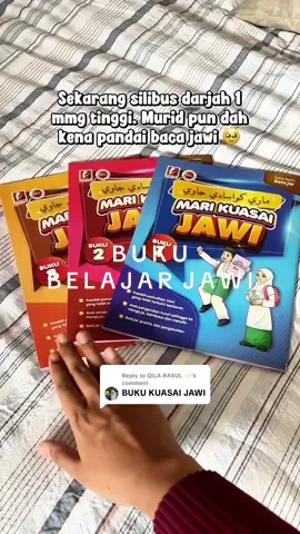 Replying to @QILA.RASUL ✨ #bukukuasaijawi #marikuasaijawi 