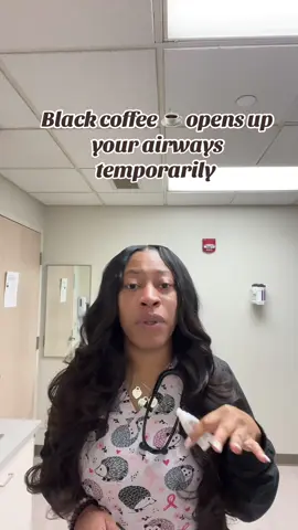 Black coffee ☕️ #asthmaawareness  