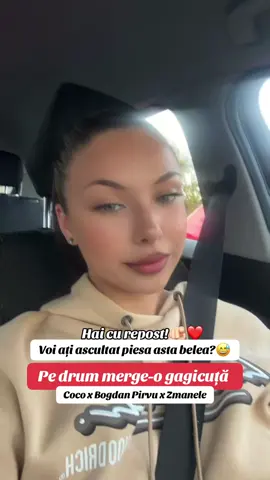 Pe drum merge-o gagicuță, chiar acum pe Zmanele! 😅❤️ #goviral #fyp #coco #bogdanpirvu #zmanele @Bogdan Pîrvu 