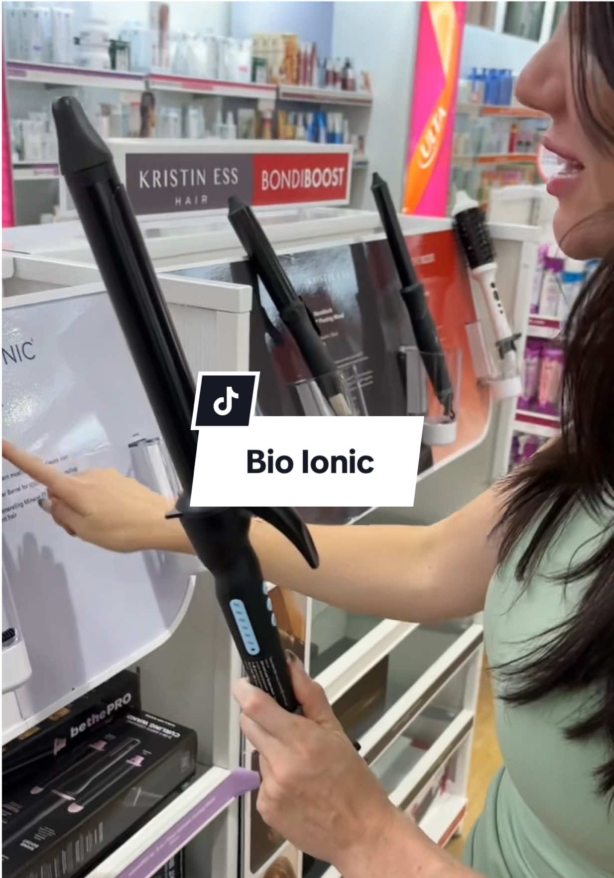 Wait, it’s showing 30% off right now… That’s crazy #bioionic #curlingiron #hottool #curlingwand #tiktokshopblackfriday 