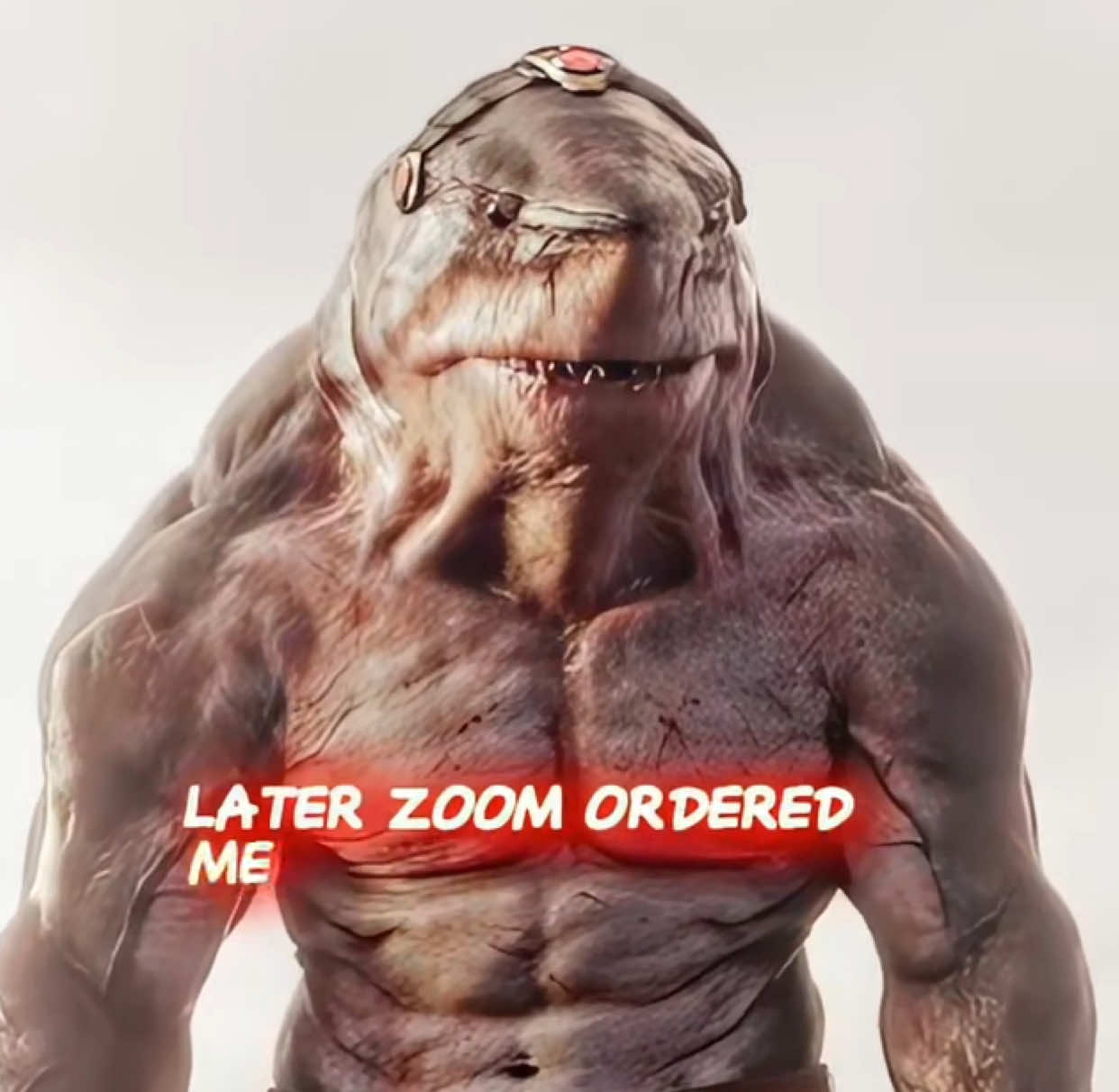 Tell the story from King Shark’s perspective #tiktokusa #movie #fyp 