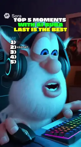 TOP 5 BUBA MOMENTS | SUBSCRIBE #buba #rek #ai #sora #topmoments 