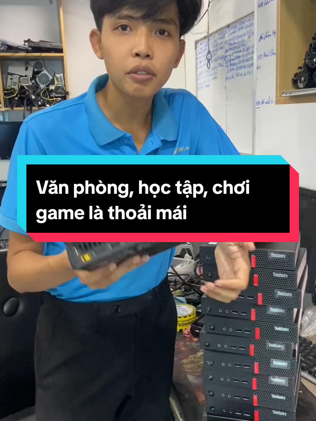 Lenovo i7-7700t ram 16 ssd 512 mạnh mẽ, bao trâu#mini #cpu #maytinhgiatho #fyp 