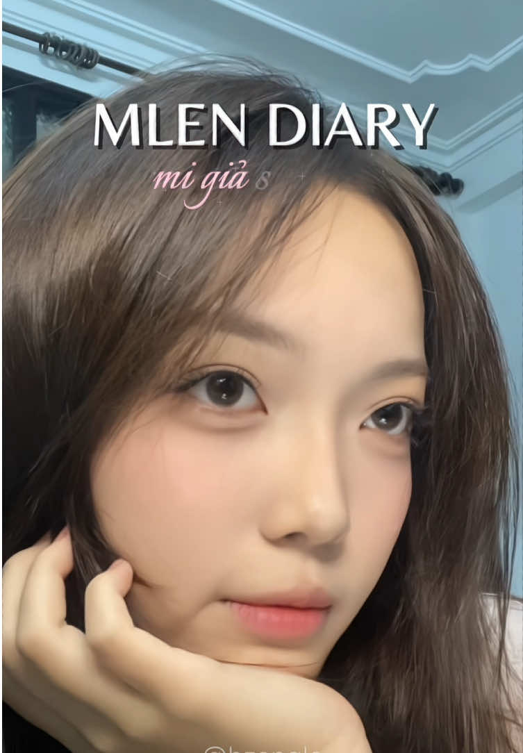 Gắn mi giả chỉ vài giây nhà Mlen Diary #mlendiary #migiasankeo #fyp #xuhuong #makeup 