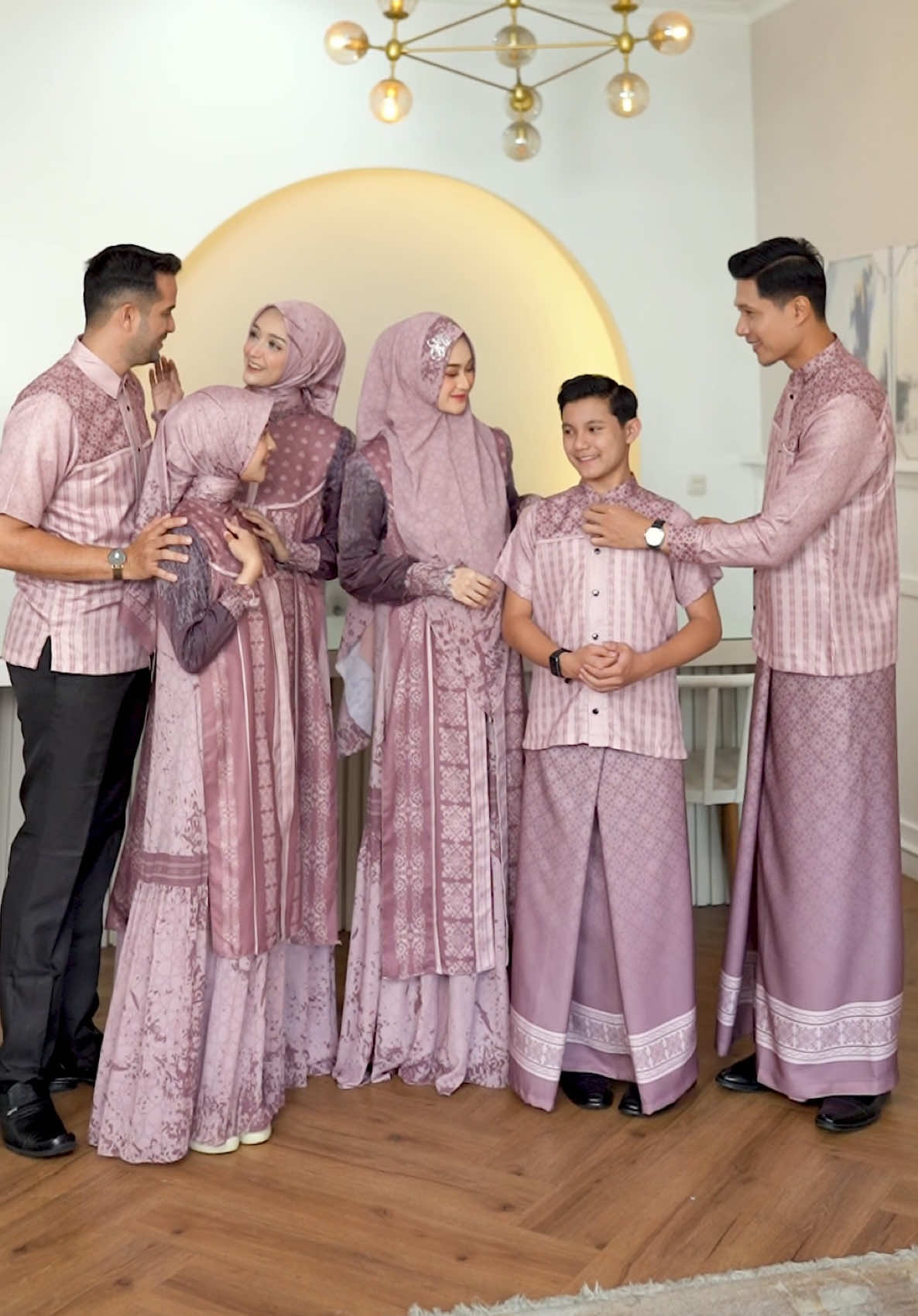 Ghina Family Set Pink✨ silahkan order ke agen kami, list agen ada di bio kami☺️🙏🏻