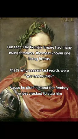 yeah idk what I'm doing with my life #caesar #romanempire #fyp #funfact #viralvideo 