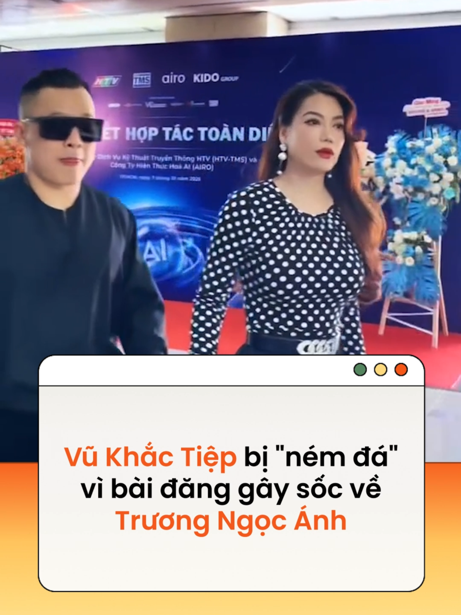 Vũ Khắc Tiệp và Trương Ngọc Ánh có mối quan hệ thân thiết, thường xuyên xuất hiện chung trong các sự kiện #news #amm  Theo Phụ nữ số