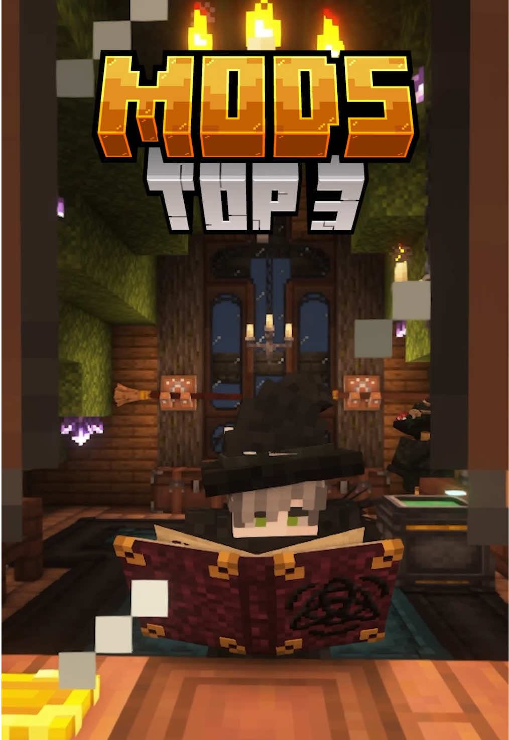 3 Mods de Brujas para tu Minecraft #Minecraft #minecraftmods #brujas #brujeria 