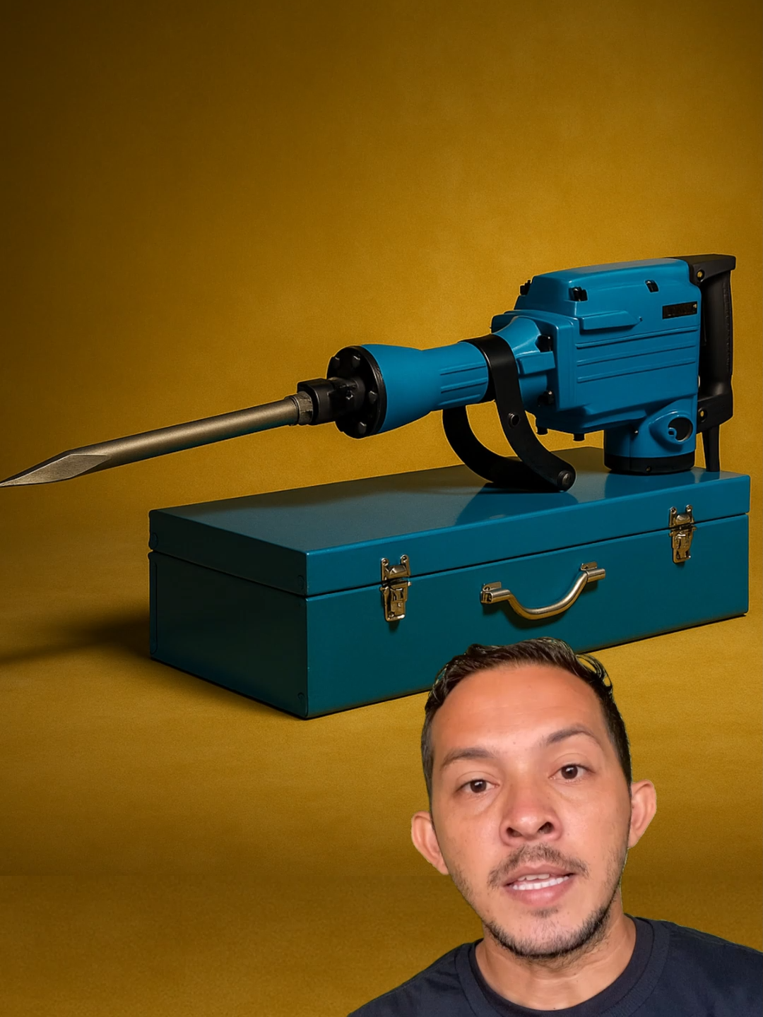 Martelete Profissional Rompedor 15kg 1800w #casa  #engenheiro #construção