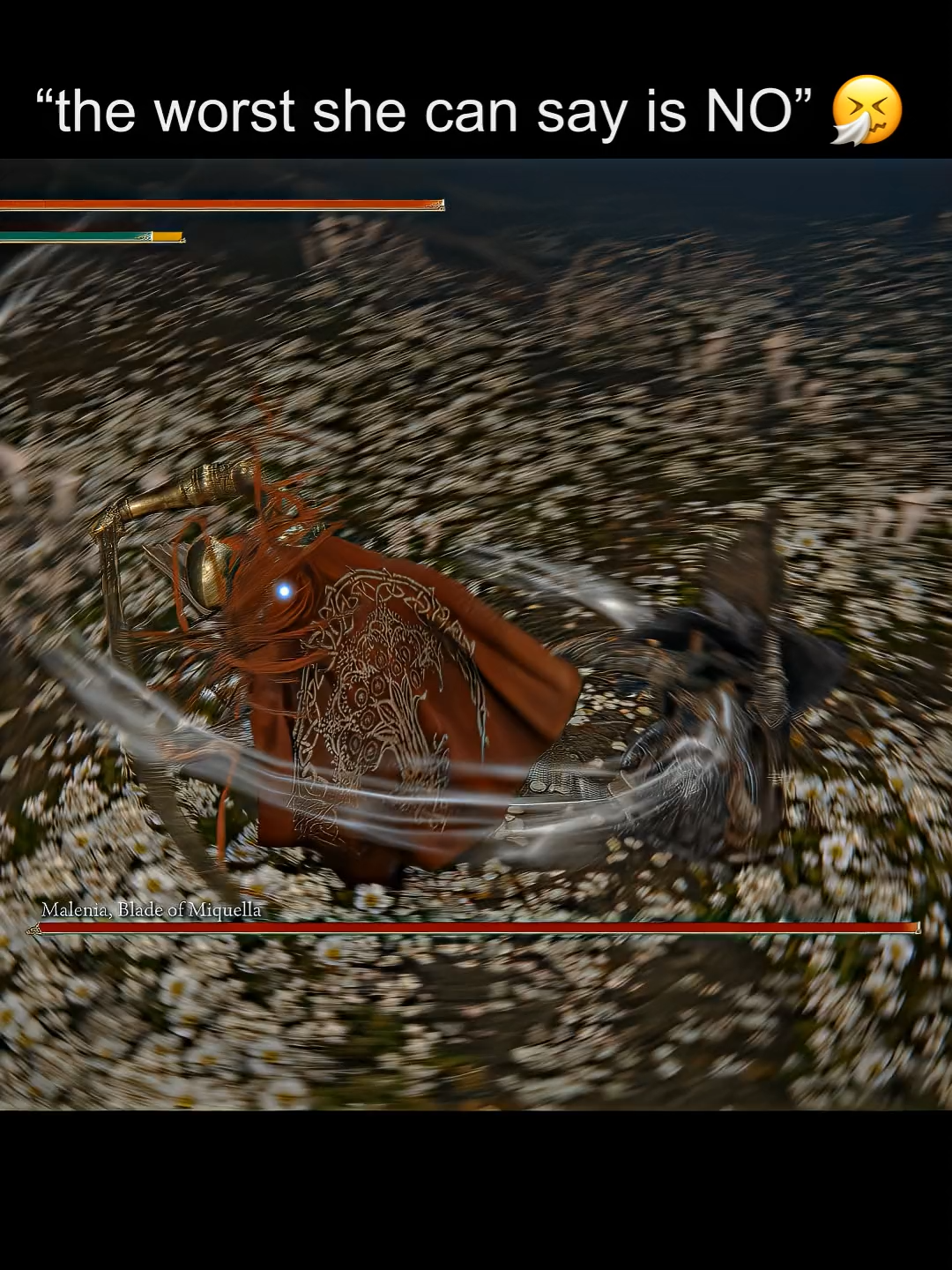 the worst she can say is no#malenia #maleniabladeofmiquella #eldenring #eldenringhype #eldenringgameplay #fromsoftware #fyp