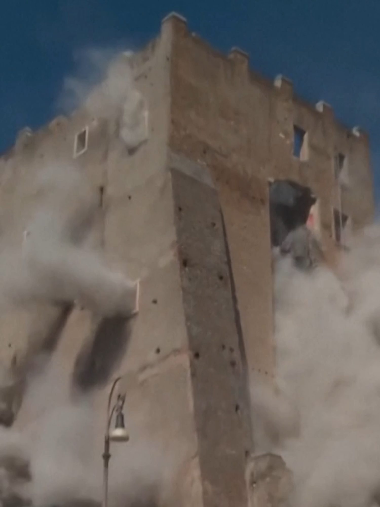 A medieval tower in the heart of Italy's capital, near the famous Roman Forum ruins, partially collapsed on Monday during renovations of the structure, critically injuring one worker and trapping another, authorities said. #abcnews #news