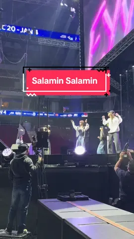 Salamin Salamin Soundcheck by #BINI #SalaminSalamin #IAMWorldwide #IAMDOMIN8 #MOAArena 