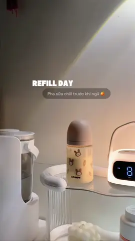 Refill nữa nà các bác, thôi pha sữa cái rồi ngủ ạ 😂 #xuhuong #mebimsua #xuhuongtiktok #refill #phasuachobe 