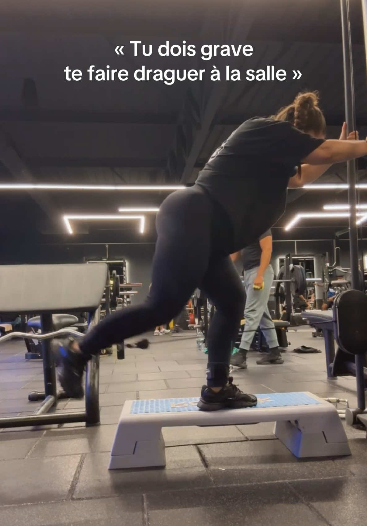 Ça ou des grimaces de souffrance 😂😂 #musculation #gymgirl #humur @Fitness Park Officiel 