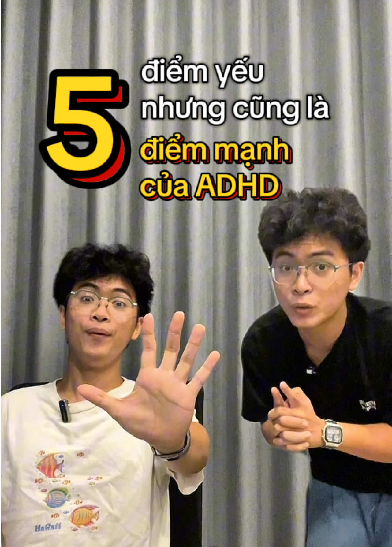 5 điều ADHD chỉ nghĩ là điểm yếu nhưng cũng là 5 (+bonus) điểm mạnh của họ #fyp #viral #adhd #xuhuong #relatable 