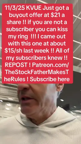 Disclaimer: #TheStockFathersRevenge  Now on Patreon !! Subscribe at Patreon.com/TheStockFatherMakesTheRules . For entertainment purposes only . I’m not a financial  advisor. I am not licensed to give any advice. I am not a stock broker. Play at your own risk . Don’t buy/sell/hold anything based on my opinion. Everything I post is my opinion only and NOT FINANCIAL ADVICE !! - DO NOT INVEST YOUR MONEY BASED ON MY OPINIONS. You can lose some or all of your money investing/speculating in anything ! NOTHING I POST IS VERIFIED BY ME !!! #stocktok #moneytok #money #Investing  Bitcoin, ETH , XRP , ADA , FET , investing , capitalism , commodities, compounding interest , dividends , ETF’s , Real estate , dollar cost averaging, index funds , S&P 500 , S&P 500 index fund , Small Cap Index fund , emerging markets , international markets, gold , silver , copper , Natural Gas, Crude Oil…….  TheStockFather !!! Hero or Zero ….Nothing in between !! The GOAT !! 	◦	