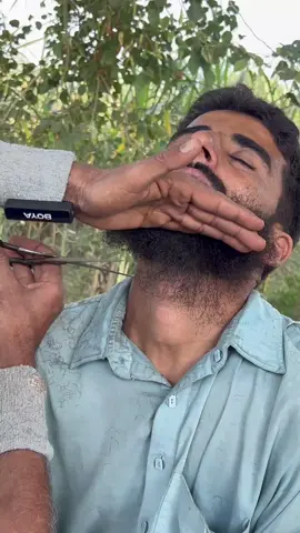 [part 199]Full video On YouTube!#asmr #asmrshaving #barbershop #barber #asmrbarber 