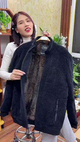 Áo khoác lót lông nam trung niên #aokhoactrungnien #aokhoactangbo #kimthach 