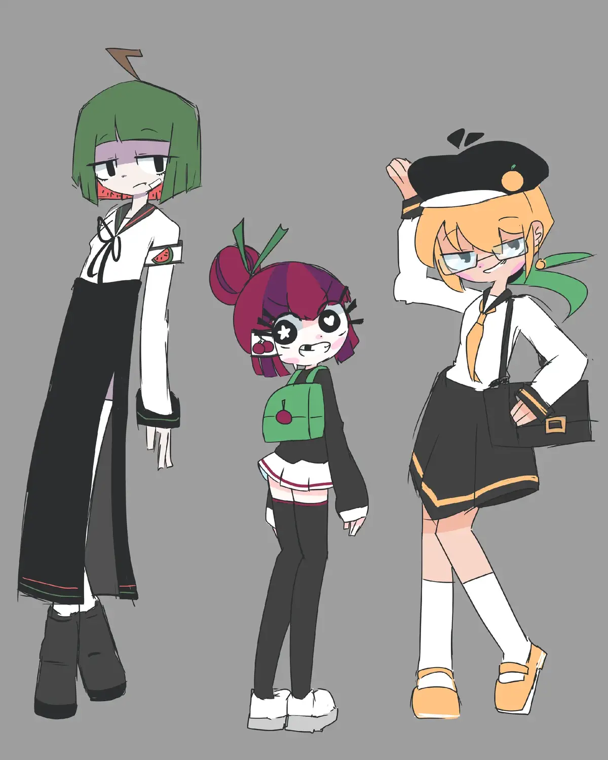 I love creating new characters based on fruit. #originalcharacter #doodle #sketch #drawings 