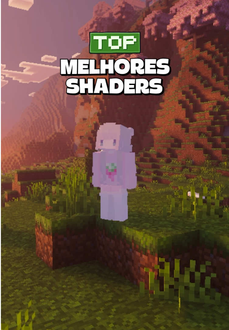 OS MELHORES SHADERS PRO MINECRAFT DE CELULAR (minecraft bedrock) #Minecraft #fyp #minecraftpe 
