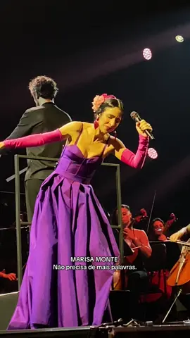 nunca vi nada mais lindo em toda minha vida! como é bom viver no mesmo tempo que marisa monte! 💗 #marisamonte #turnephonica 
